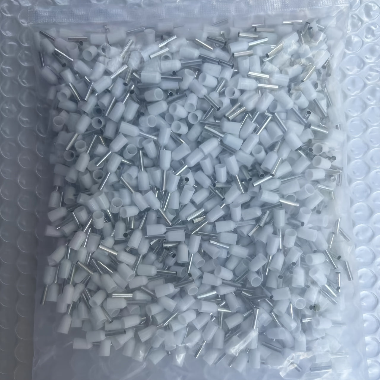 Rangli kodlangan izolyatsiyalangan ferrulalar, crimp terminali to'plami, 1000 dona, bronza, elektr simlari