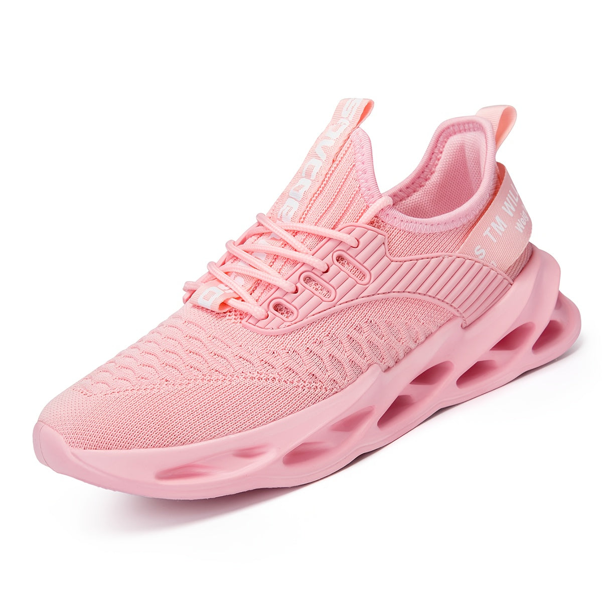 Women's Breathable Running Shoes Lightweight Pink White Purple Red Casual Sneakers