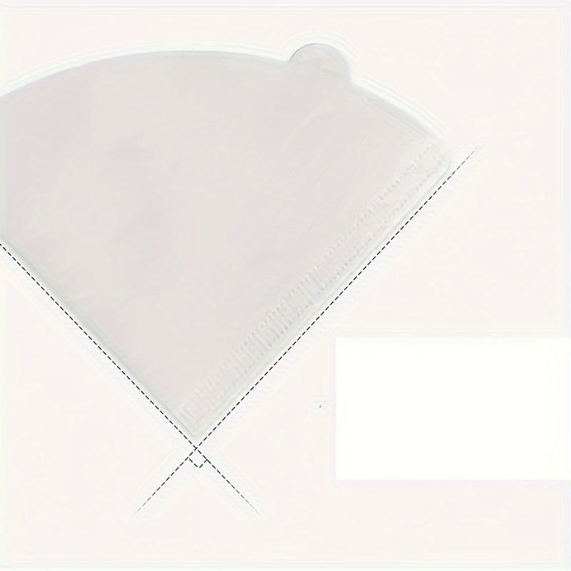 - 100 ta V60 konusli qahva filtrlar to'plami - Qo'l bilan tayyorlash uchun qulay, foydalanish uchun mo'ljallangan bir martalik tomizish qog'ozi, oshxona va restoranlar uchun ideal