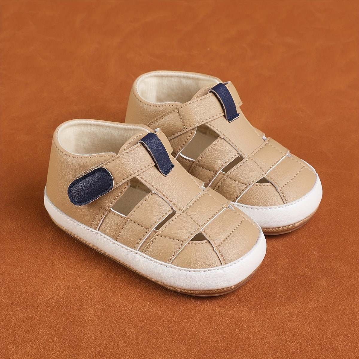 Baby Boys Breathable Casual Sandals Lightweight Anti-Slip Indoor Outdoor Spring Summer Autumn