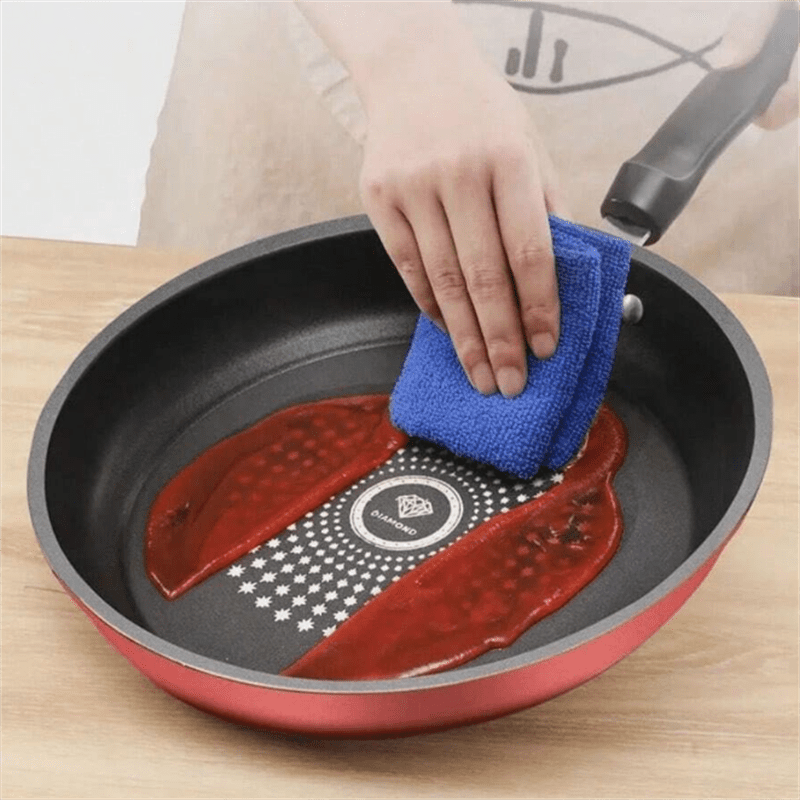 Sartén de hierro antiadherente de 28cm para uso intensivo en autocaravanas, hogares y cocinas profesionales