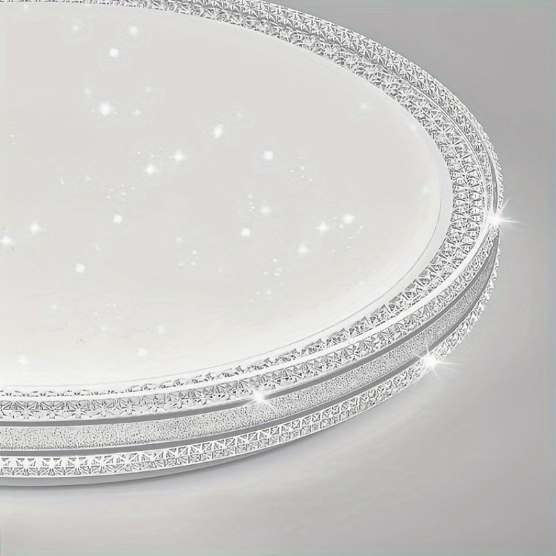 12.6 Inch LED Ceiling Light Fixture for Bedroom Kitchen Bathroom Hallway Daylight White 6000K