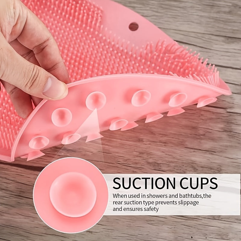 4 ta oyoq spa skrubber matolari to'plami - so'kmasdan oyoq massaj qiluvchi, vakuumli stakanlar bilan, dushda oyoq vannasi skrubberlari, oyoq tozalovchi massaj padlari - zaruriy hammom aksessuarlar