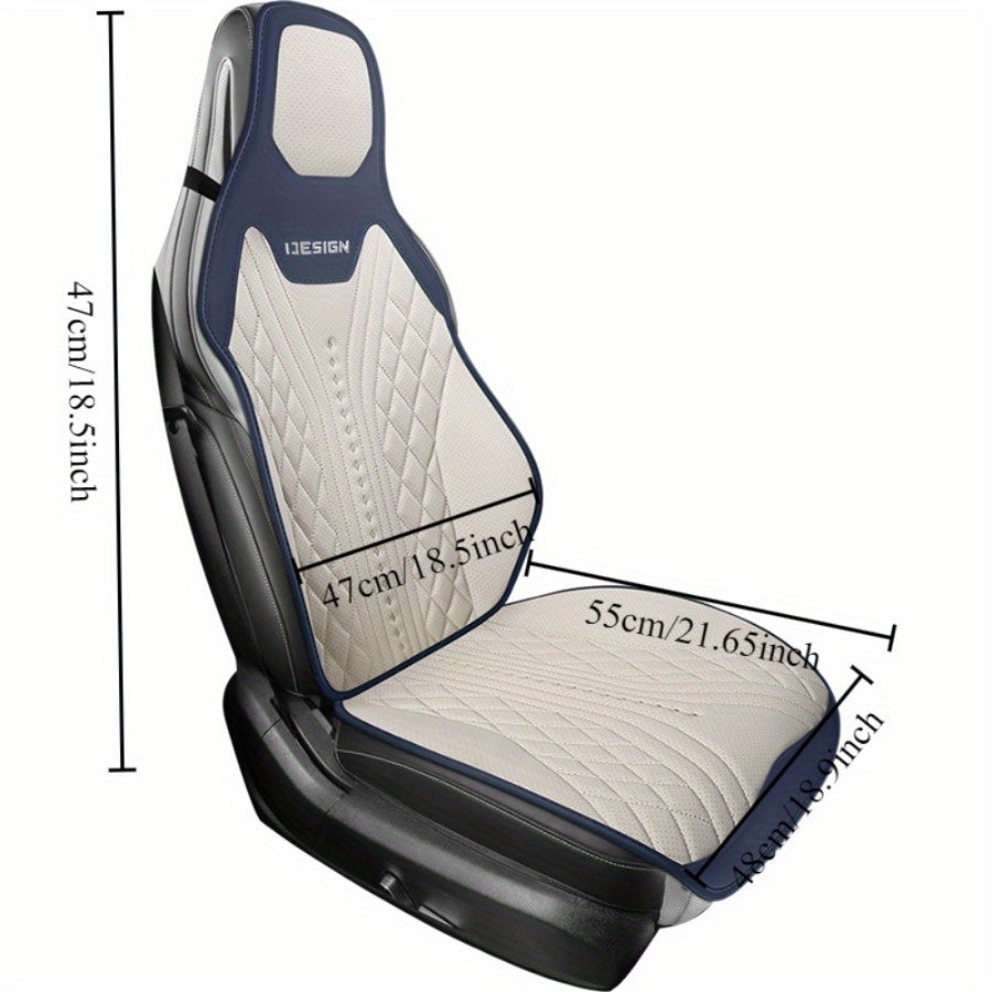 Universal Car Seat Cover Set Breathable Perforated Wear-Resistant Non-Slip