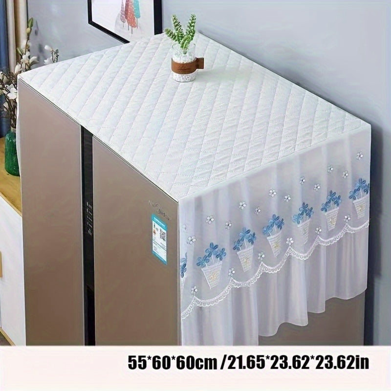 Funda para electrodomésticos de cocina con patrón floral lavable que se ajusta a la mayoría de tamaños estándar