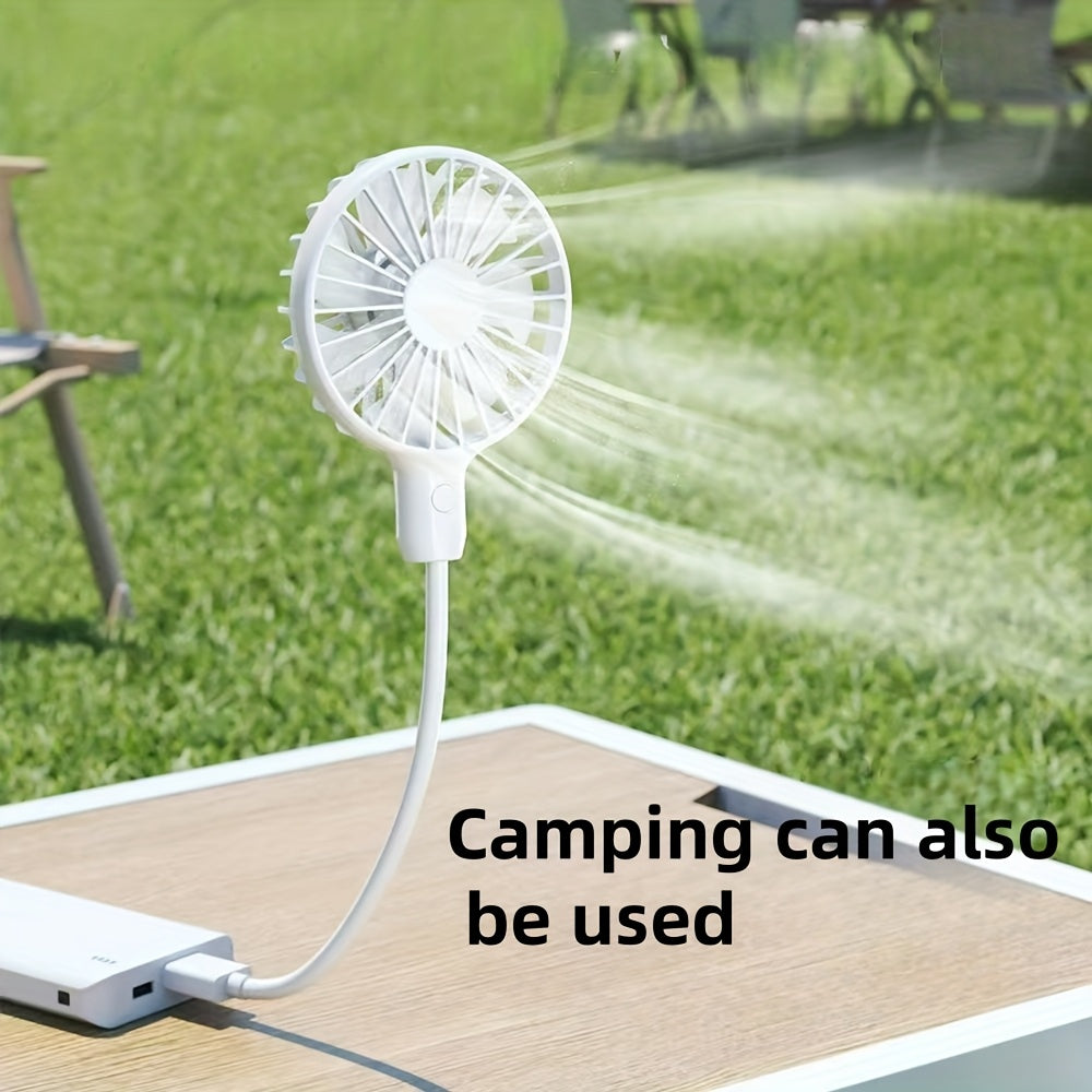 USB Small Fan Bendable Portable Cooling Fan for Computer or Power Bank