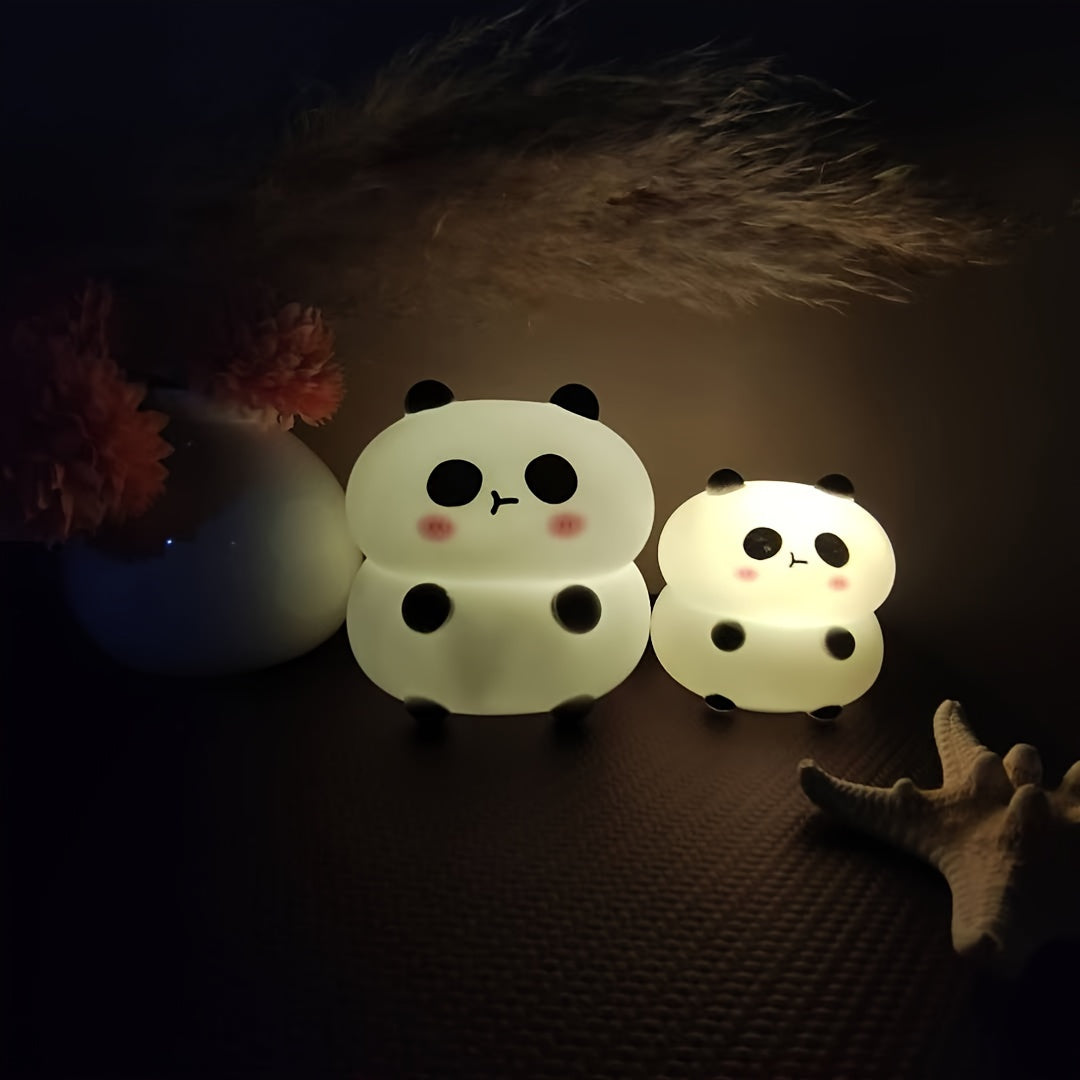 Luz nocturna LED de tema animal, de plástico, alimentada por batería, para mesa o pared, estilo tradicional