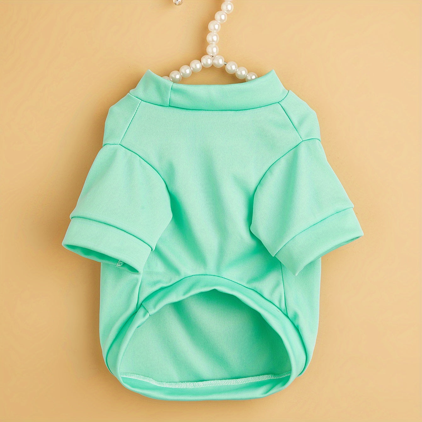 Pet T-Shirt Quick Dry Summer Dog Tee Casual Knit Polyester Small Medium Toy