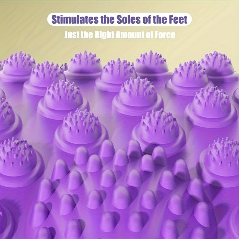 1 Taxta Massaji Matosi Uyda Foydalanish Uchun Akupressura Plitalari Bilan