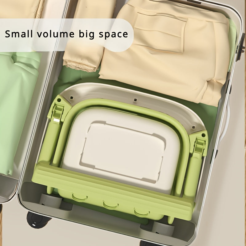 Collapsible Bathtub for Home with Spacious Design and Temperature Sensing