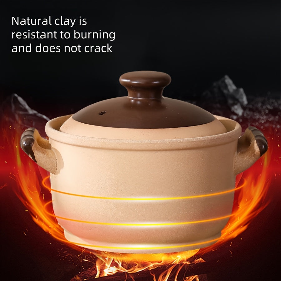 Представляем набор керамических кастрюль 1Set, жаропрочную кухонную посуду, совместимую с газовыми плитами и духовками. Этот набор идеально подходит для приготовления рагу и имеет большую емкость 135,28 унций, что делает его подходящим для 4-5 человек.