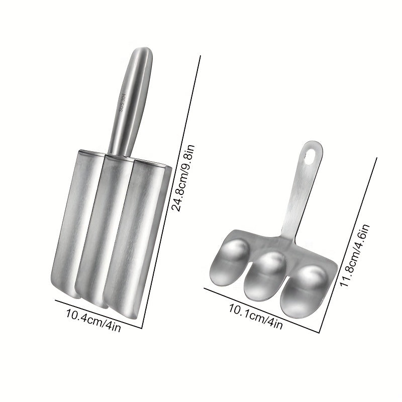 Набор для приготовления мясных шариков из нержавеющей стали, антипригарный кухонный инструмент для домашних поваров