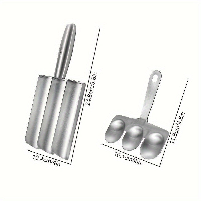 Набор для приготовления мясных шариков из нержавеющей стали, антипригарный кухонный инструмент для домашних поваров
