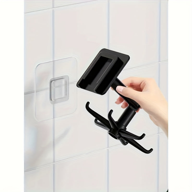 Devorga o'rnatiladigan asboblar ushlagichi, aylanuvchi tutqichlar bilan - Teshik ochmasdan o'rnatish, kengaytiriladigan qozon tokchalari, 1KG/2.2LB gacha ushlab turadi - Plastik dumaloq shiftga osiladigan tokcha