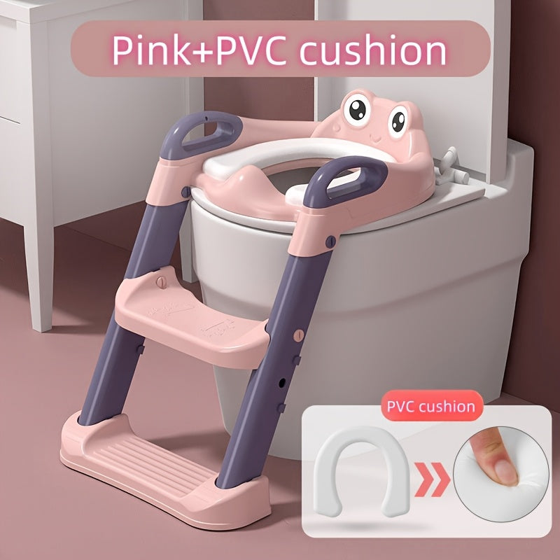 Bolalar uchun hojatxona o'quvchi qadam, 1 dona, mustaqil foydalanish uchun qulay tarzda ishlab chiqilgan, sirpanmaydigan va xavfsiz, yopishqoq va muzlamaydigan xususiyatlarga ega yumshoq o'rindiq, balandligi sozlanishi va qulay saqlash uchun yig'iladigan.