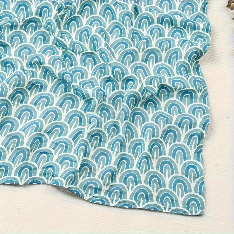 Manta de muselina ultra suave para envolver, 119cm x 109cm para bebés y niños pequeños