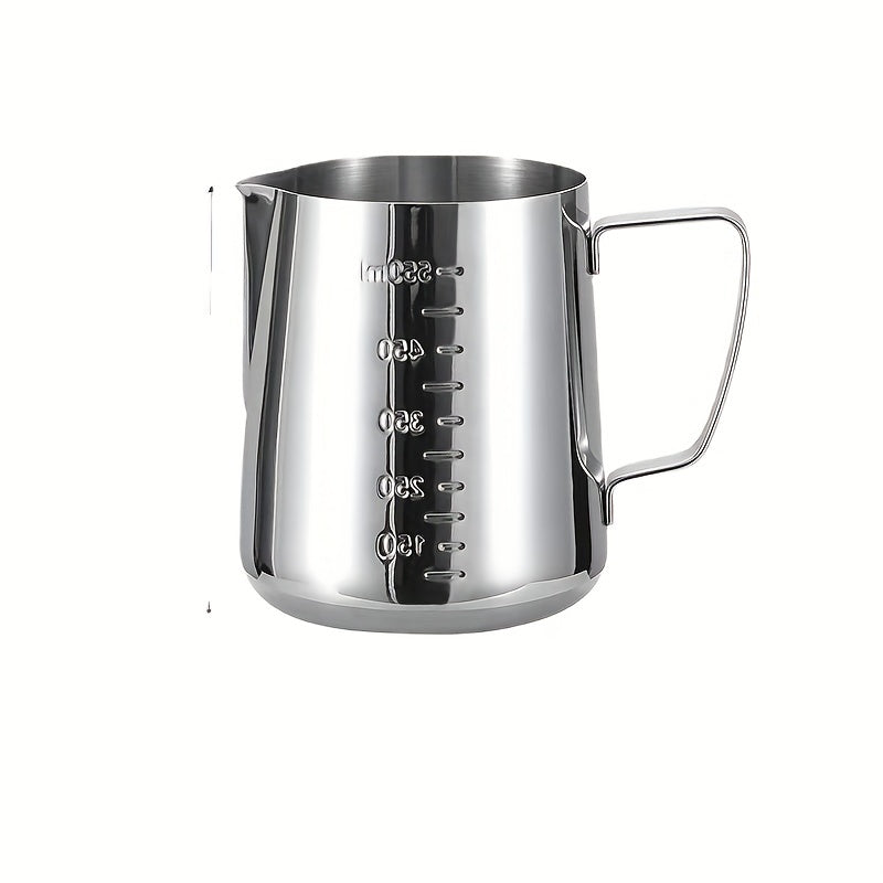 Stainless Steel Milk Frother Cup 350ml 600ml for Coffee and Espresso