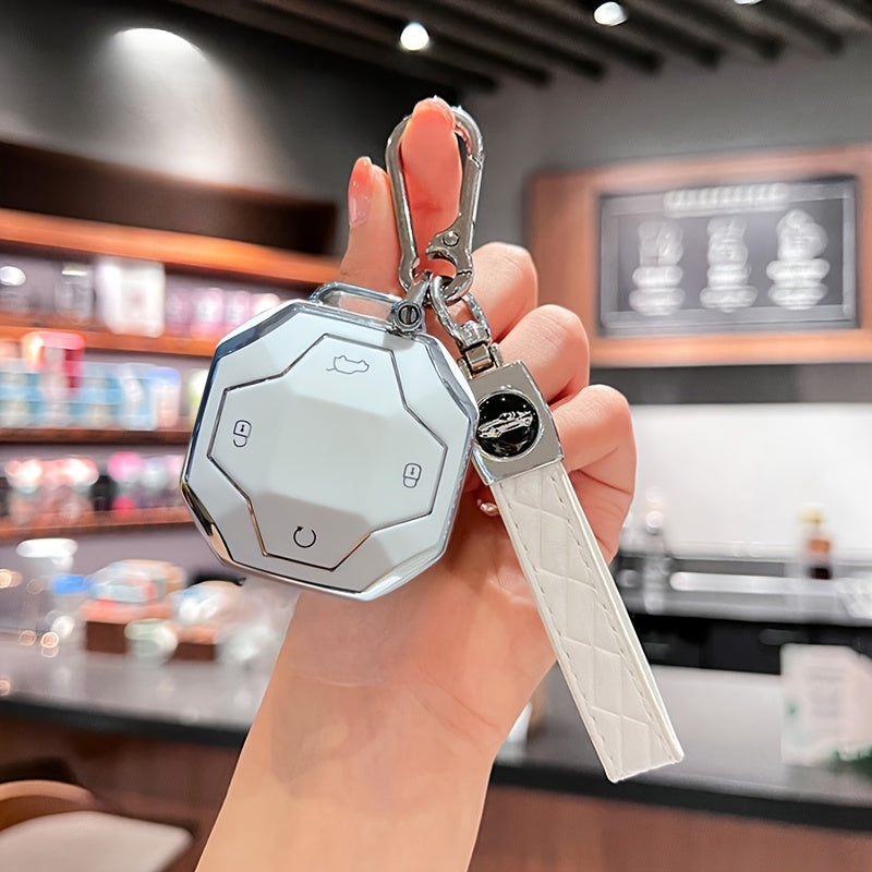 Waterproof TPU Car Key Cover for T2 Traveler Dustproof Scratch-Resistant