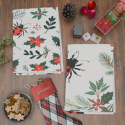 Christmas Kitchen Towels Set 18x26 Inches Festive Holiday Decor Soft