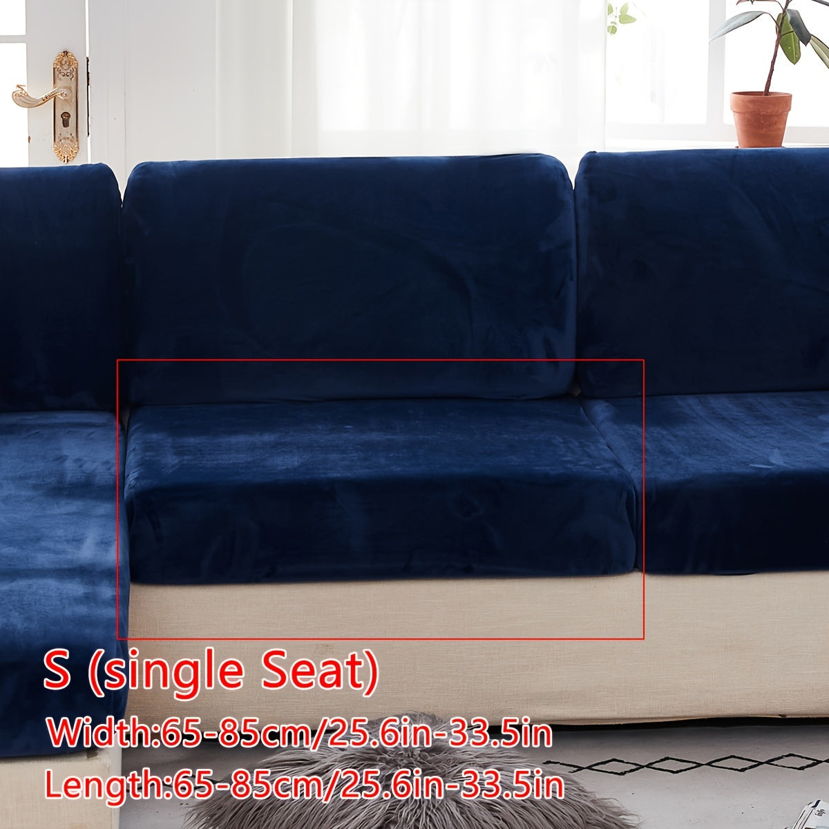 Velvet divan qoplamasi qishki iliqlik va barcha mavsumlar uchun to'liq qoplama ta'minlaydi. Cho'ziluvchan, changdan himoyalangan va elastik mato bilan tozalash oson. Orqa tayanch va yostiq qoplamasi uchun sirpanmas xususiyatlarni o'z ichiga oladi.