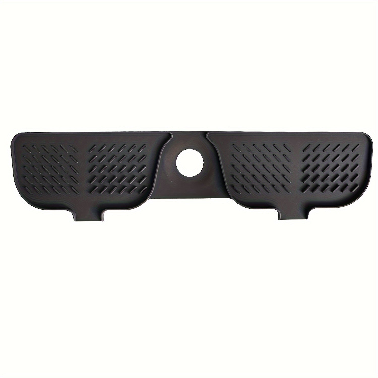 Silicone Sink Accessories Set Including Splash Pad Faucet Pad Drain Pad and Handle Drip Tray for Kitchen and Bathroom