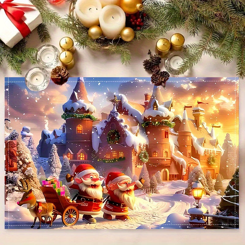 Christmas Table Runners Open Design Sets of 1 4 6 8 or 12 for Holiday Decor