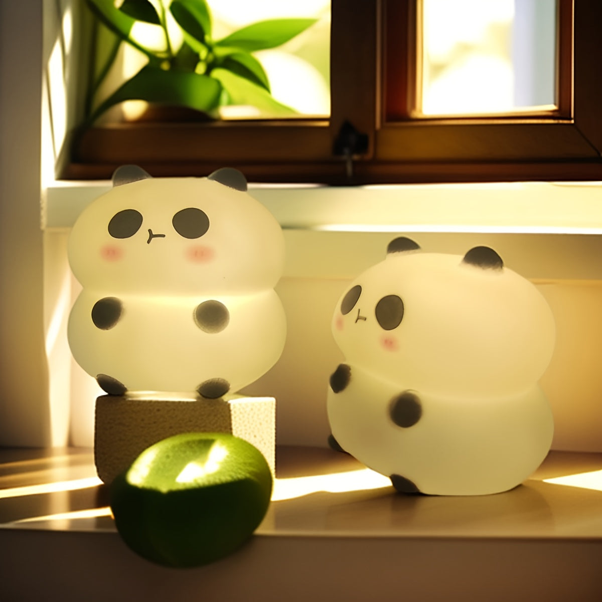 Luz nocturna LED alimentada por batería con control de palanca para dormitorio y habitación infantil