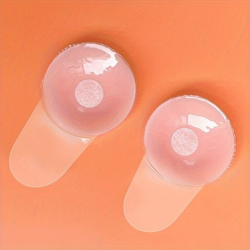 Silicone Nipple Covers for Women Strapless Self-Adhesive Invisible Breast Pasties