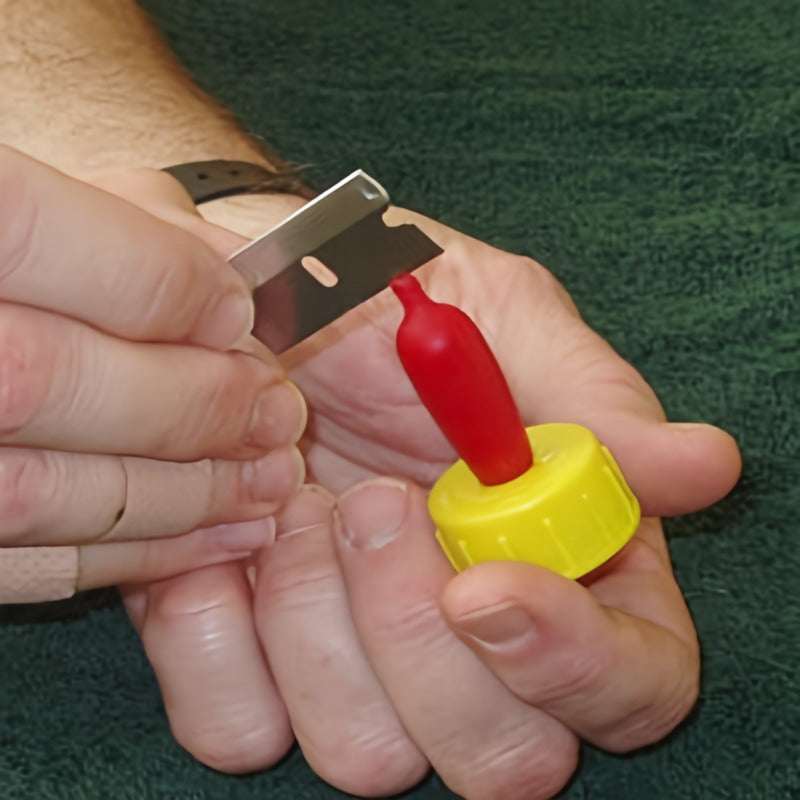 Plastic Animal Feeding Nipples for Sheep Goat Lamb Puppy Pack of 10