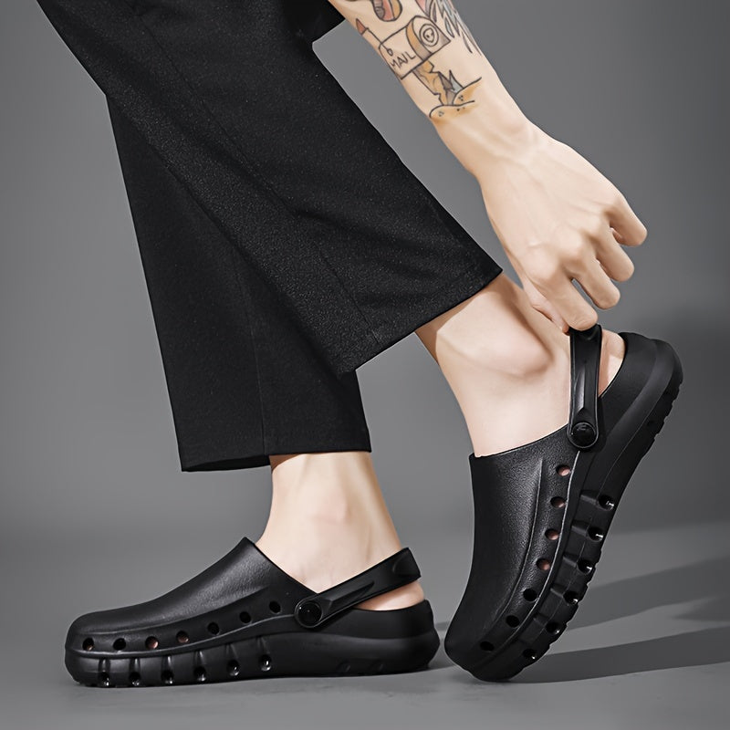 Unisex Oil-Resistant Non-Slip Waterproof EVA Lightweight Work Shoes