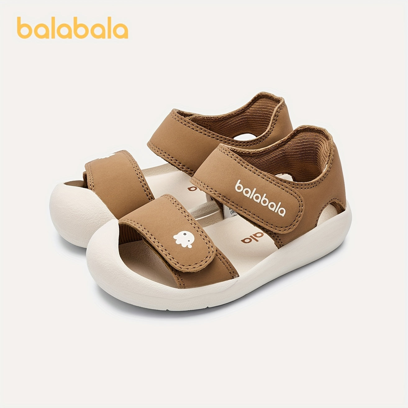 Sandalias deportivas de verano para niños con punta cerrada y suela de goma, calzado casual para la playa