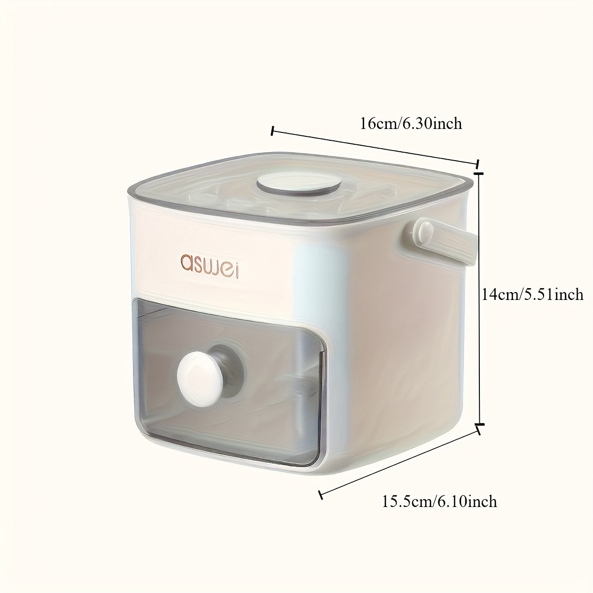 Ice Cube Tray for Home Office Outdoor 48 Cubes Two-Layer Food-Safe