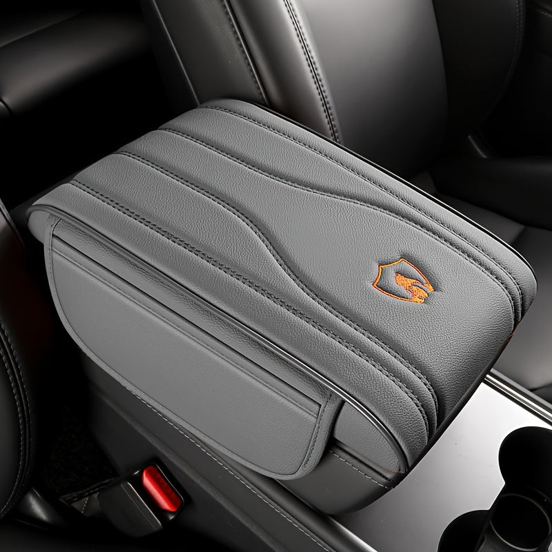 Memory Foam Car Armrest Cushion Stylish Comfortable Anti-Slip Easy Install