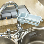 Kitchen Sink Organizer Drain Rack for Sponges and Cloths No Electricity Needed