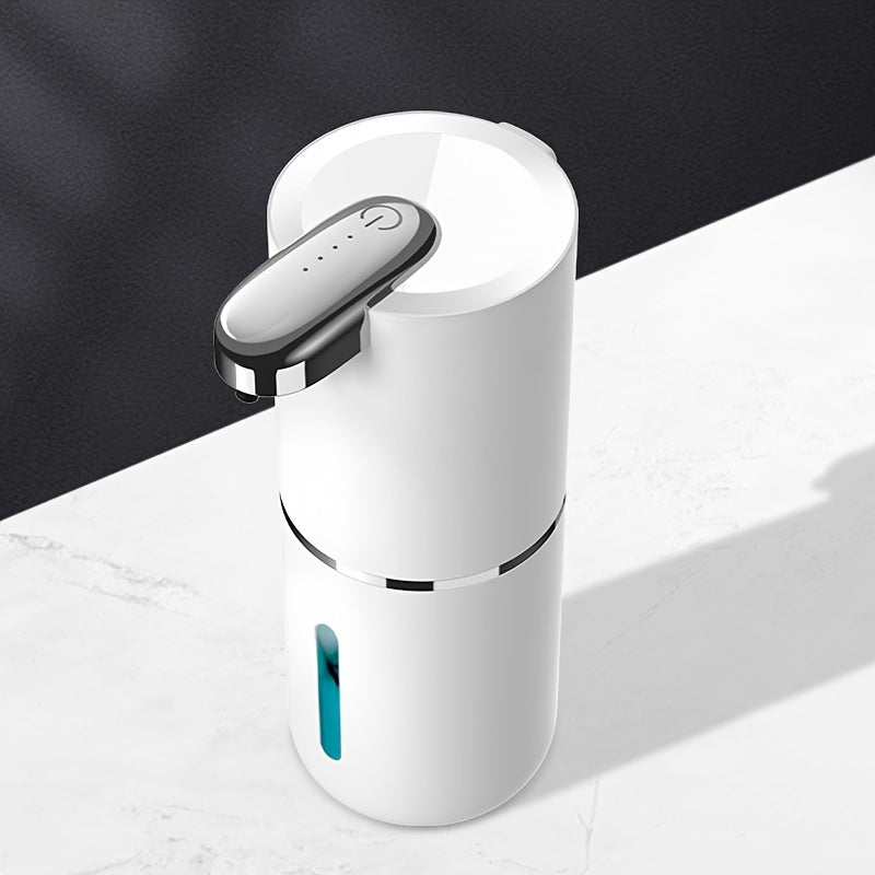 Wall-Mounted 380ml Touchless Soap Dispenser with USB Rechargeable Battery and Multi-Level Foaming
