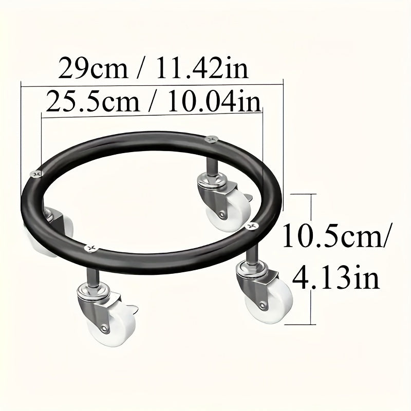Zinapoyali, buriladigan asosli va harakatlanuvchi trolley - oshxona, catering va mehmonxona foydalanishi uchun xavfsiz va qulay transport uchun ideal bo'lgan zanglamas po'lat gaz silindri dolly.
