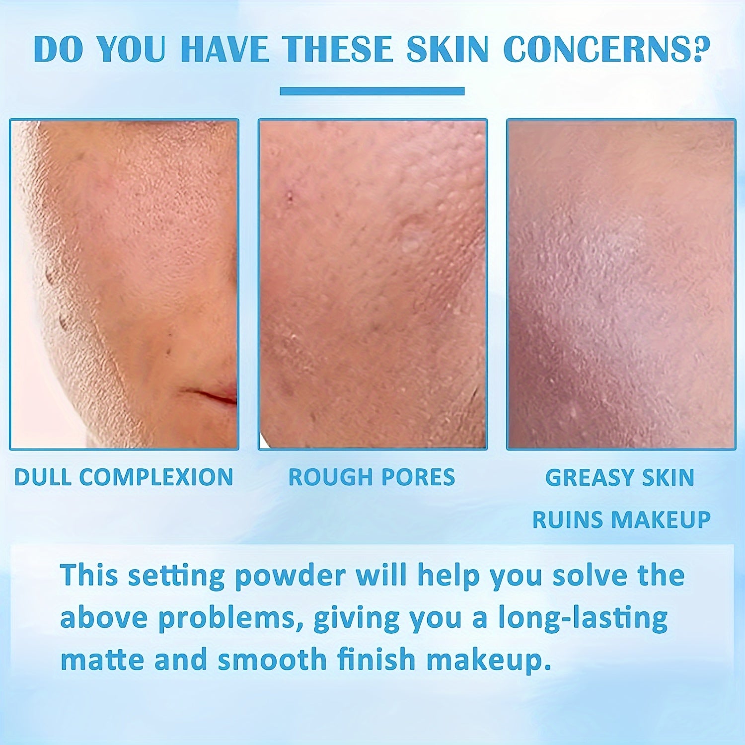 Oil Control Compact Powder with Matte Soft Jelly Texture for All Skin Types