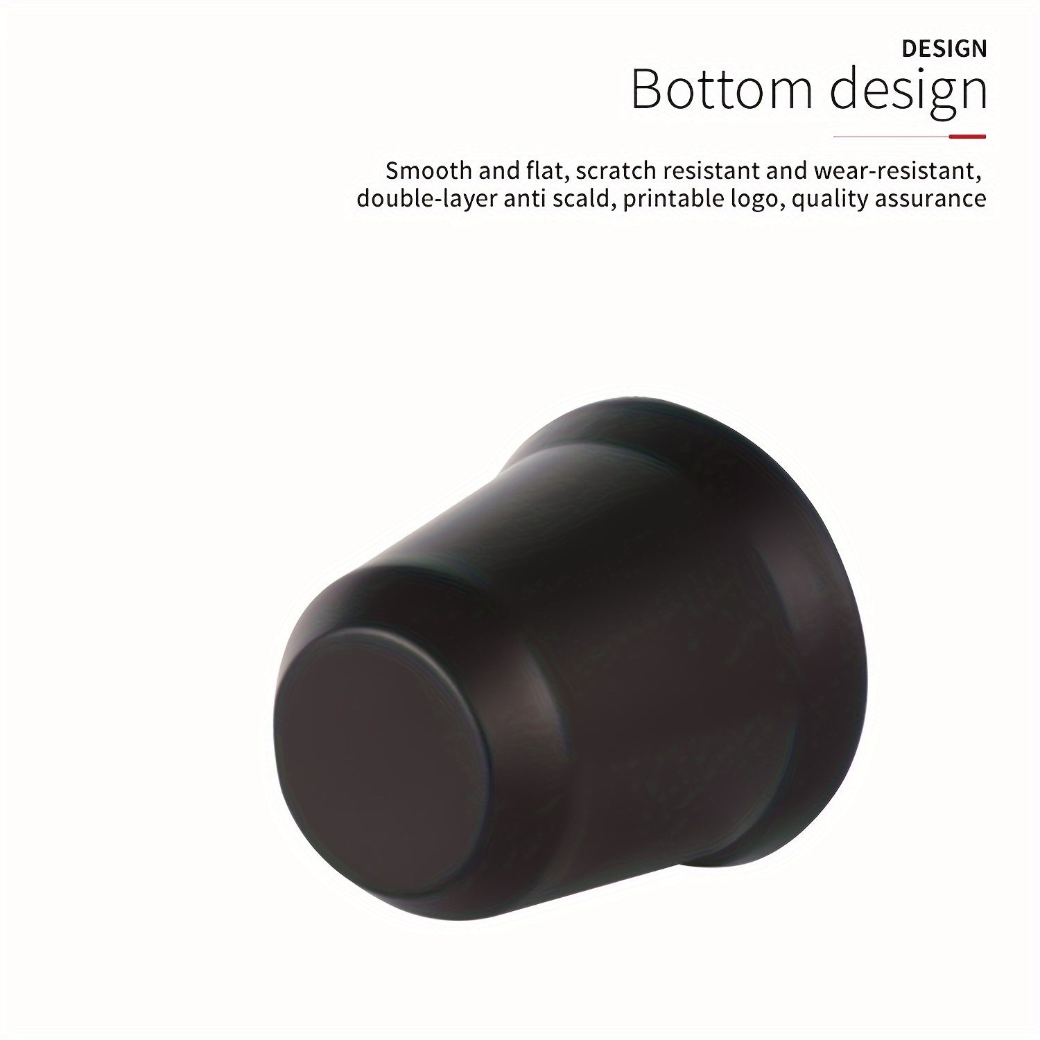 1 шт. Стальной двойной стенки эспрессо кофейная чашка