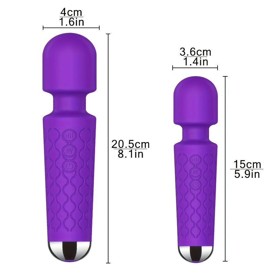 универсальный силиконовый вибратор с 8 уровнями интенсивности, низкий уровень шума, перезаряжаемый