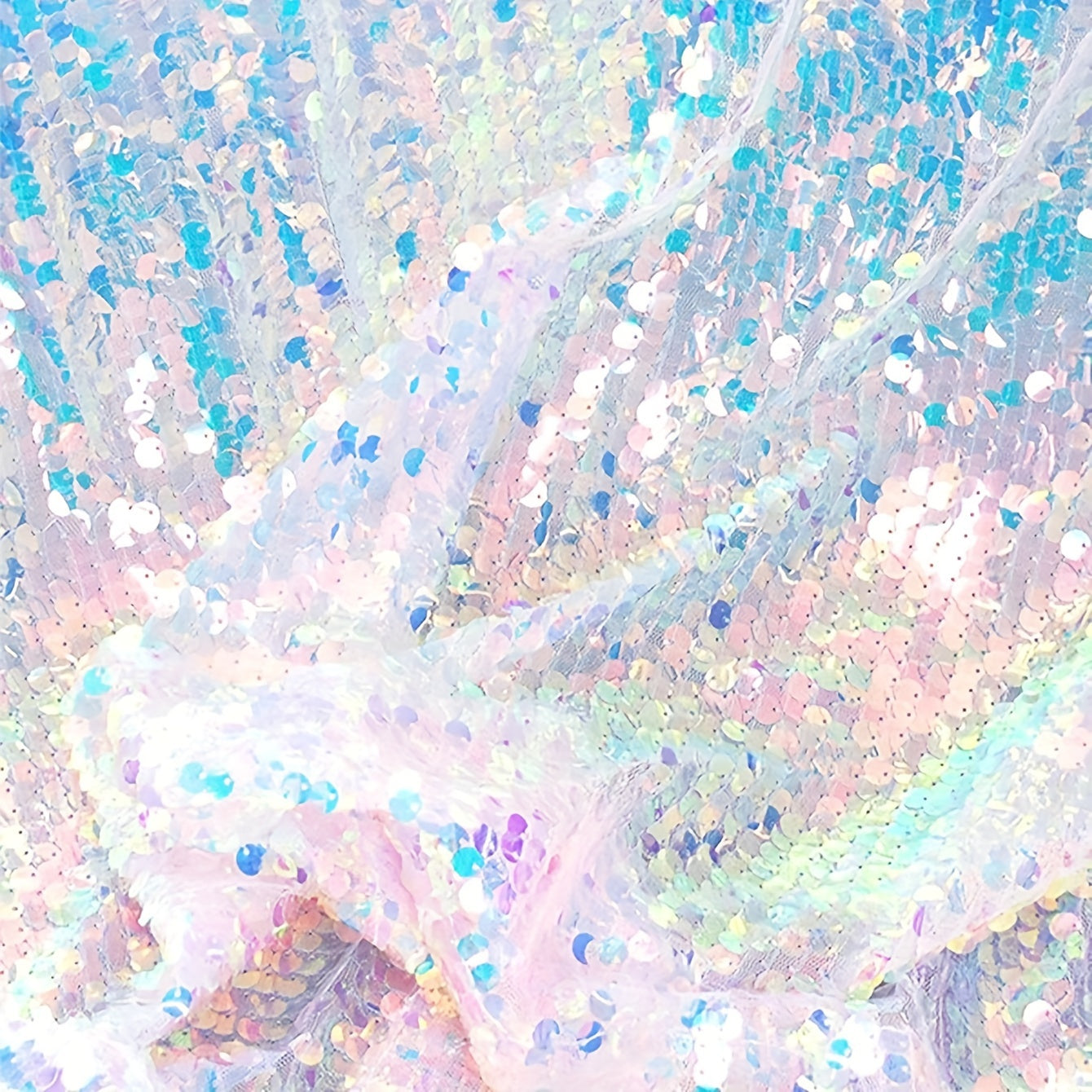 Blackout Curtains with Sequin Decoration for Bedroom or Living Room 1 Piece