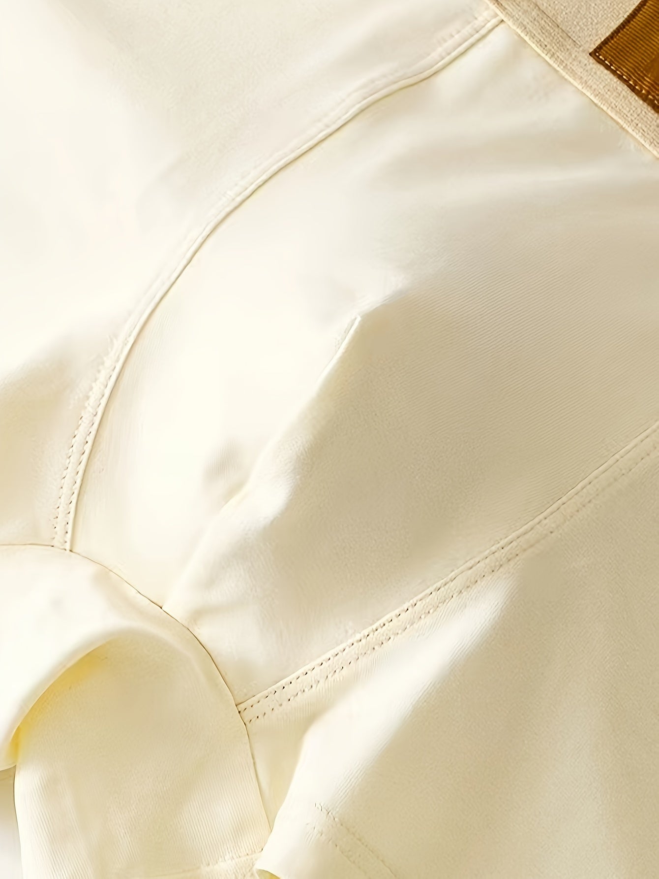 3 ta erkaklar uchun paxta boxer shortlari, elastik belbog' bilan, turli ranglarda