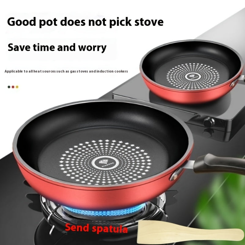 Cast Iron Skillet 1-Piece Non-Stick Induction Safe Versatile Cooking Pan
