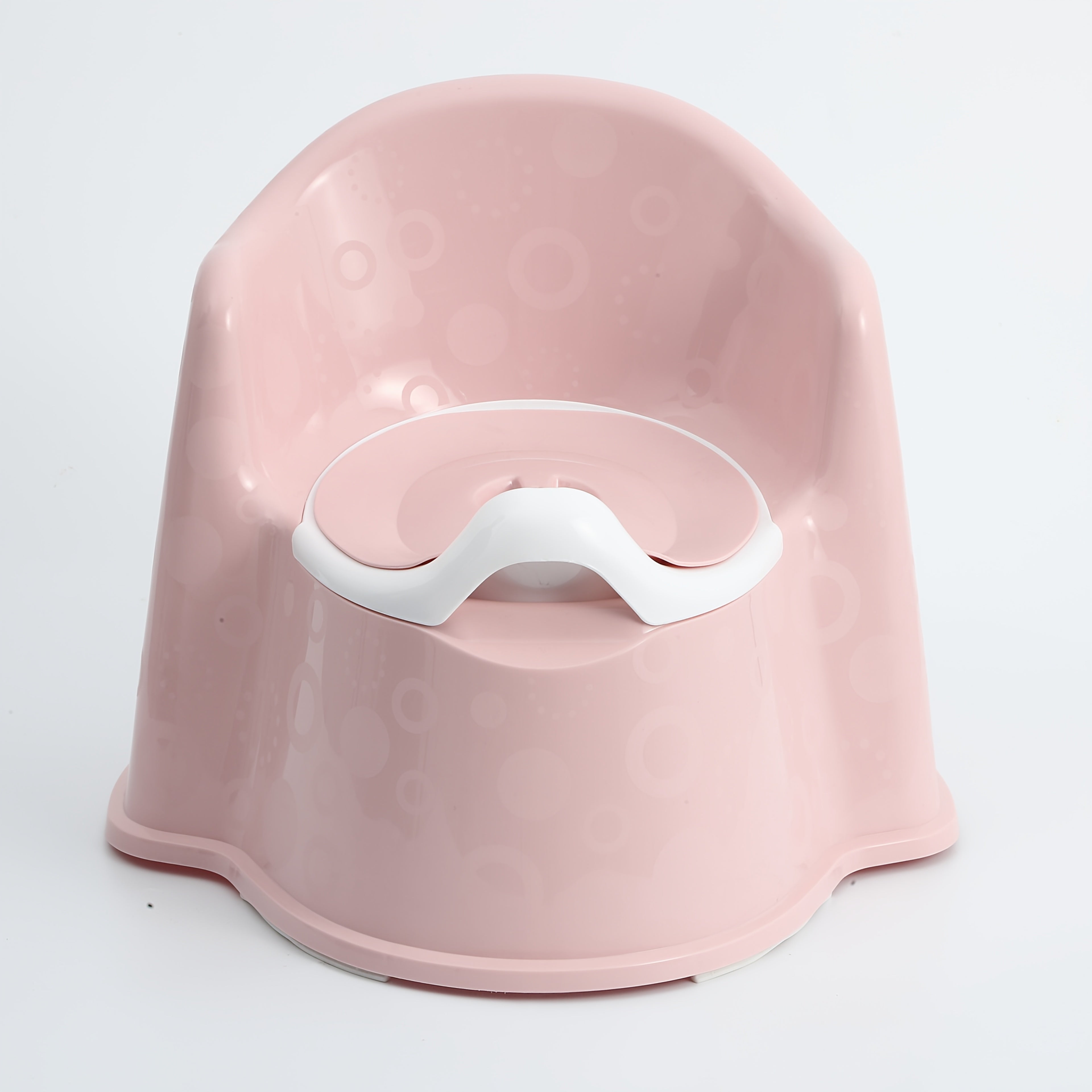Potty Training Toilet for Boys and Girls with Lid, Easy to Clean, Durable PP Material, Blue Pink or Cartoon Design