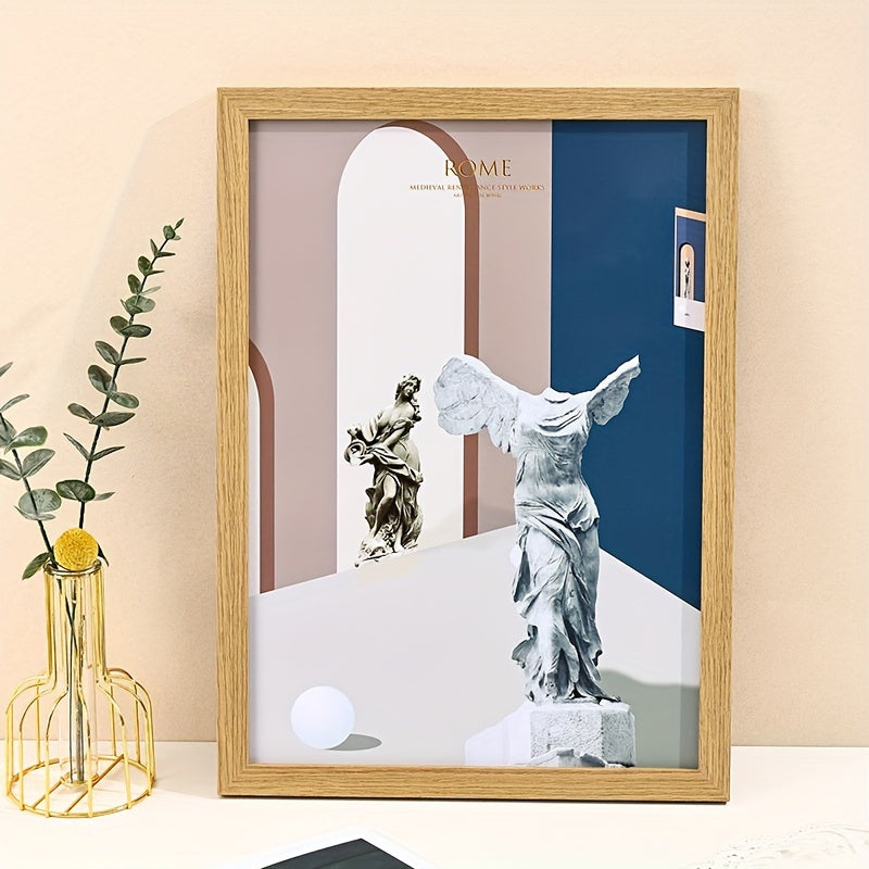 Два деревянных фоторамки размером 20,32x25,4 см с высококачественным стеклом. Могут быть размещены на стене или столе. Минималистичный дизайн идеально подходит для домашнего и офисного декора.