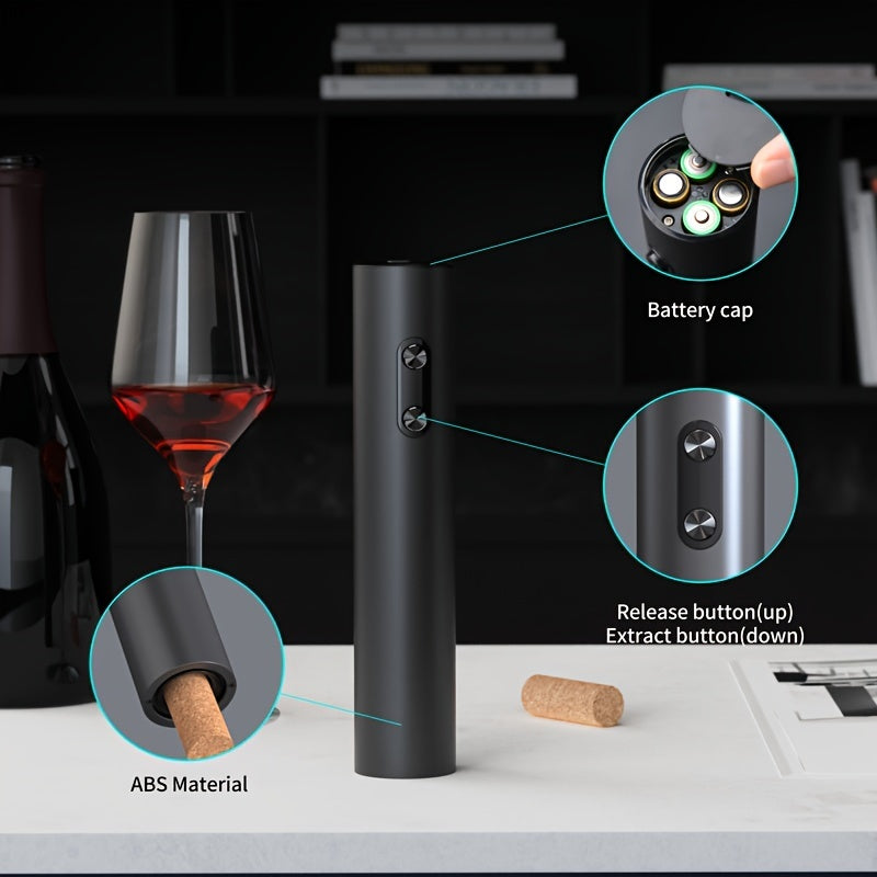 Electric Wine Opener Set with Vacuum Preservation and Pouring Accessories