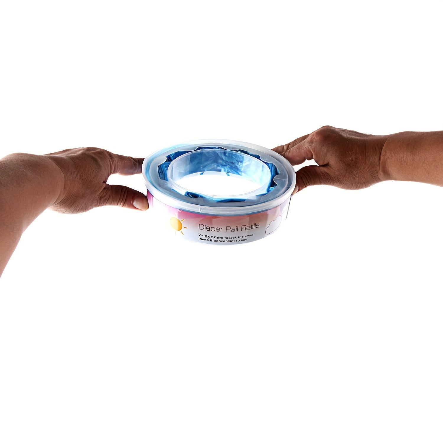 Diaper Pail Refills Odor Sealing 7-Layer Disposable System for Nursery