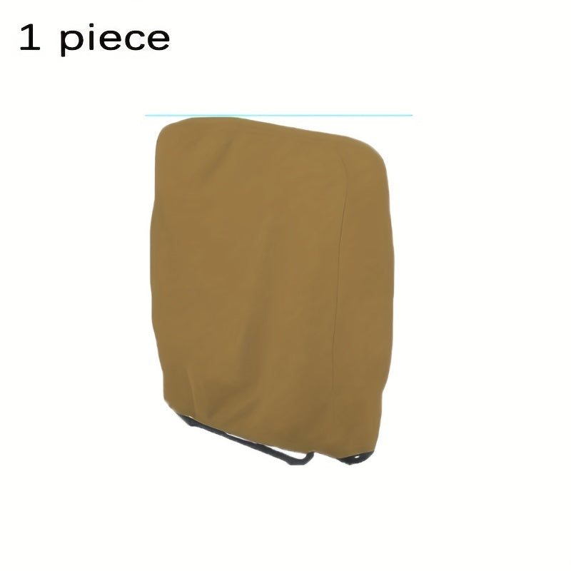 Waterproof Outdoor Folding Chair Cover Nylon Black All Weather Patio Garden Furniture Protector