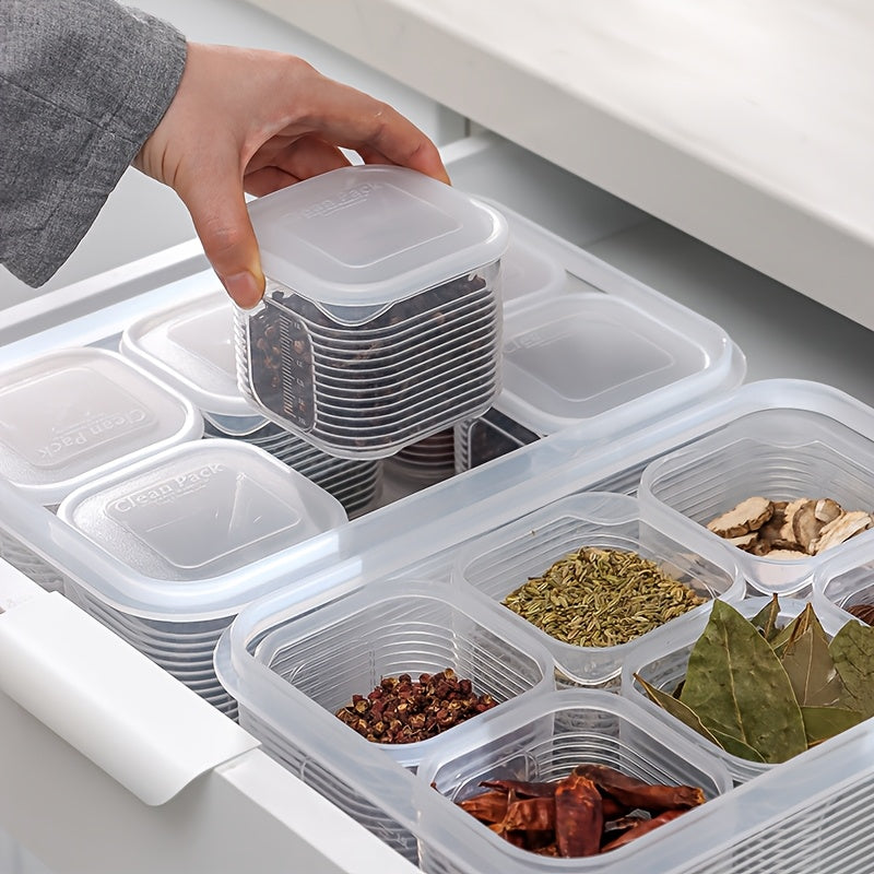 7pcs Food Storage Containers with Lids - Leakproof, Stackable, Freezer Safe
