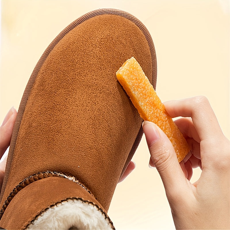 Unisex PVC Shoe Cleaning Eraser Stick Soft Bristles for Sneakers Boots