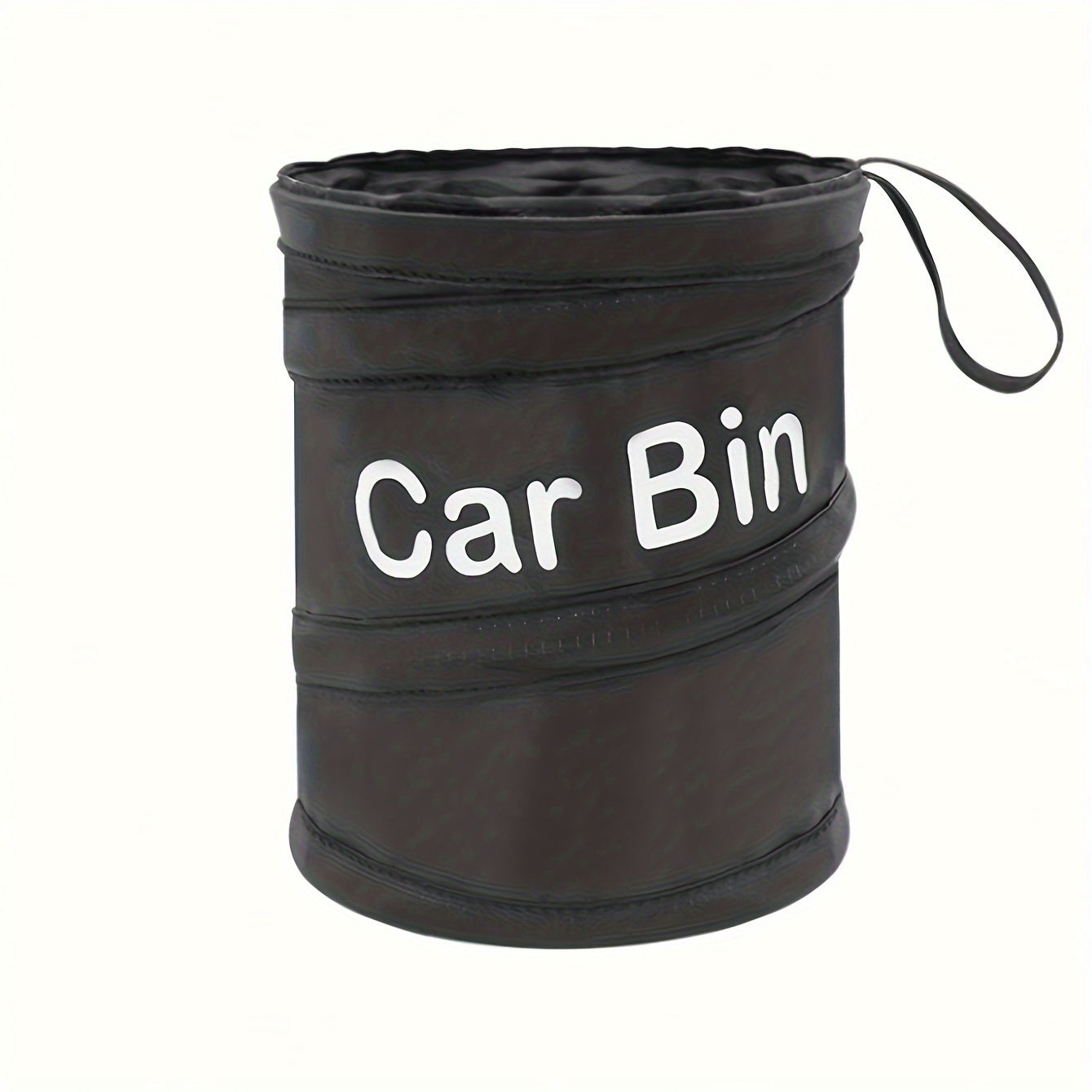 Portable Collapsible Garbage Bin Polyamide Leak-Proof Hangable for Car Home Caravan